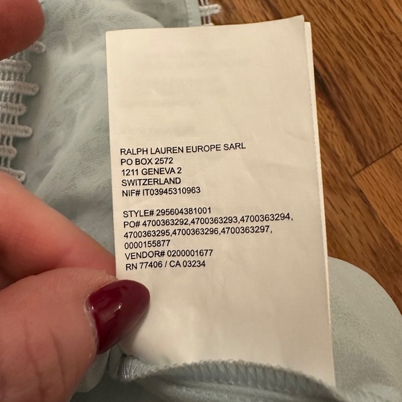 ✨ Club Monaco Lace Overlay Puff Sleeve Blouse - Size XS ✨ - Picture 8 of 11